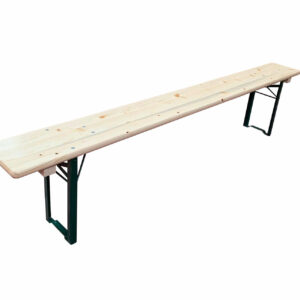 Location Banc de Brasserie Individuel 220 x 25 cm