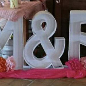 Lettre et chiffre lumineux 0.70