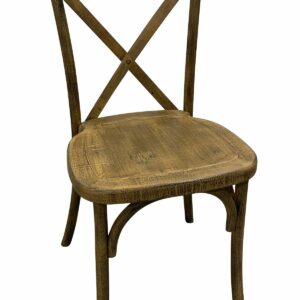 Location de chaise champêtre – Modèle "dos croisé"