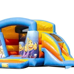 Structure gonflable mini monde marin