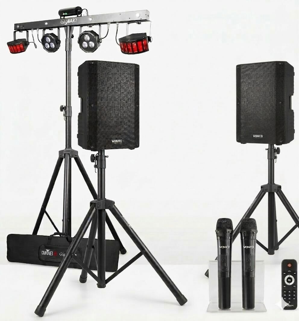 Pack sonorisation + Jeu de Lumières